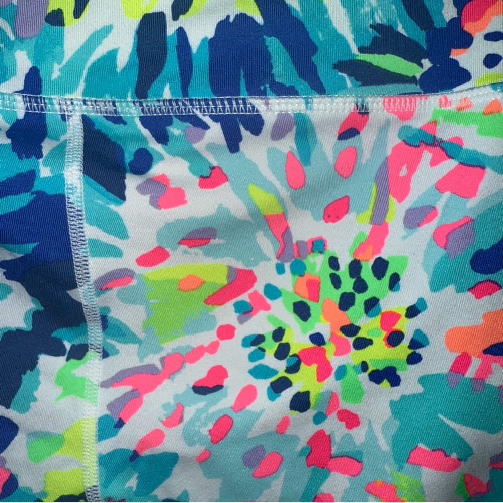 Lilly Pulitzer UPF 50+ Luxletic 21" Weekender Crop Legging Sz Small Style 25219 - Picture 4 of 8